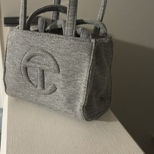 Telfar Heather Gray Mini Bag